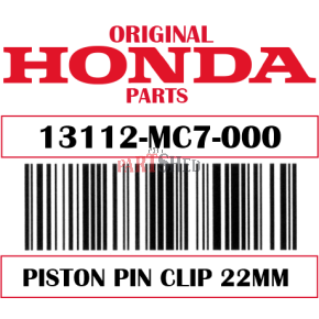 Honda Piston Clip 13112-MC7-000