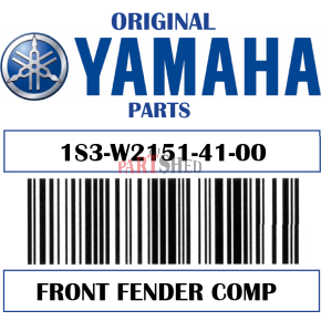 Yamaha Front Fender Comp. 1S3-W2151-41-00
