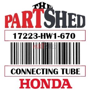 OEM Honda F12X Connecting Tube 17223-HW1-670 | ThePartShed.Com specializes in Powersports parts, OEM parts, and Aftermarket parts