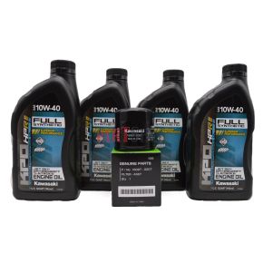 Kawasaki Oil Change Kit STX-15F Bundle