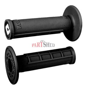 Odi Motocross Half-Waffle Grips (BLACK) 120mm H01RFB-ThePartShed.Com specializes in Powersports parts, OEM parts, and Aftermarket parts