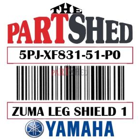 Yamaha ZUMA LEG SHIELD 1 5PJ-XF831-51-P0